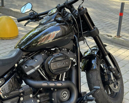 Черный Харлей-Дэвидсон Fat Bob, объемом двигателя 1.87 л и пробегом 5 тыс. км за 20000 $, фото 25 на Automoto.ua