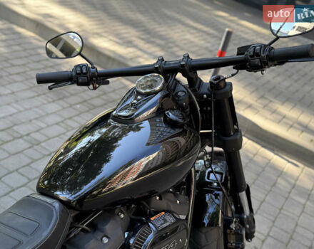 Черный Харлей-Дэвидсон Fat Bob, объемом двигателя 1.87 л и пробегом 5 тыс. км за 20000 $, фото 12 на Automoto.ua