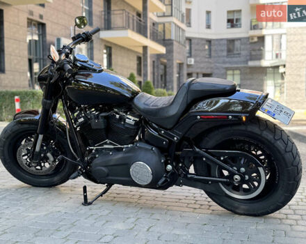 Черный Харлей-Дэвидсон Fat Bob, объемом двигателя 1.87 л и пробегом 5 тыс. км за 20000 $, фото 5 на Automoto.ua