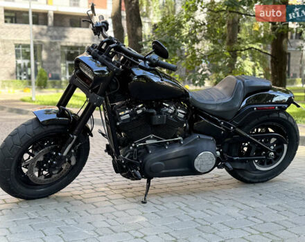 Черный Харлей-Дэвидсон Fat Bob, объемом двигателя 1.87 л и пробегом 5 тыс. км за 20000 $, фото 6 на Automoto.ua