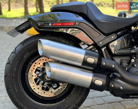Черный Харлей-Дэвидсон Fat Bob, объемом двигателя 1.87 л и пробегом 5 тыс. км за 20000 $, фото 10 на Automoto.ua