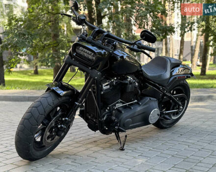 Черный Харлей-Дэвидсон Fat Bob, объемом двигателя 1.87 л и пробегом 5 тыс. км за 20000 $, фото 8 на Automoto.ua