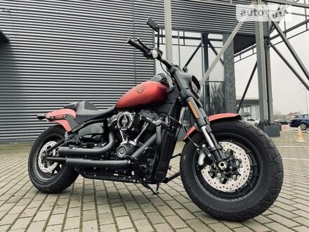 Харлей-Дэвидсон Fat Bob 2019 в Днепре (Днепропетровске) на Automoto.ua Красный Харлей-Дэвидсон Fat Bob, объемом двигателя 1.85 л и пробегом 3 тыс. км за 20900 $, фото 1 на Automoto.ua