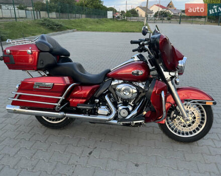 Красный Харлей-Дэвидсон FLHTCU Ultra Classic Electra Glide, объемом двигателя 1.7 л и пробегом 36 тыс. км за 11000 $, фото 5 на Automoto.ua