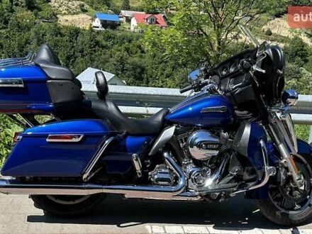 Синий Харлей-Дэвидсон FLHTCU Ultra Classic Electra Glide, объемом двигателя 1.69 л и пробегом 53 тыс. км за 16000 $, фото 1 на Automoto.ua
