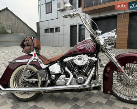 Харлей-Дэвидсон FLSTC 1987 в Кременчуге на Automoto.ua Красный Харлей-Дэвидсон FLSTC, объемом двигателя 1.34 л и пробегом 31 тыс. км за 24000 $, фото 11 на Automoto.ua