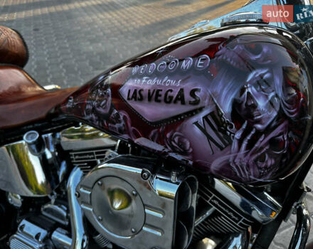 Харлей-Дэвидсон FLSTC 1987 в Кременчуге на Automoto.ua Красный Харлей-Дэвидсон FLSTC, объемом двигателя 1.34 л и пробегом 31 тыс. км за 24000 $, фото 5 на Automoto.ua