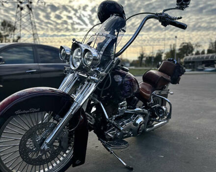 Харлей-Дэвидсон FLSTC 1987 в Кременчуге на Automoto.ua Красный Харлей-Дэвидсон FLSTC, объемом двигателя 1.34 л и пробегом 31 тыс. км за 24000 $, фото 1 на Automoto.ua