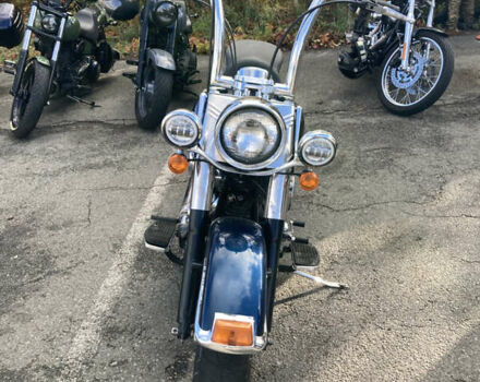 Синій Харлей-Девідсон FLSTC, об'ємом двигуна 1.45 л та пробігом 48 тис. км за 9000 $, фото 3 на Automoto.ua