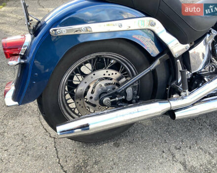 Синій Харлей-Девідсон FLSTC, об'ємом двигуна 1.45 л та пробігом 48 тис. км за 9000 $, фото 6 на Automoto.ua