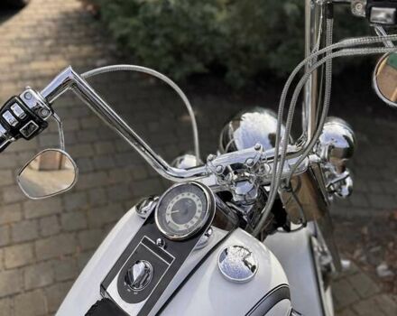 Белый Харлей-Дэвидсон FLSTN Softail Deluxe, объемом двигателя 1.7 л и пробегом 12 тыс. км за 14250 $, фото 6 на Automoto.ua