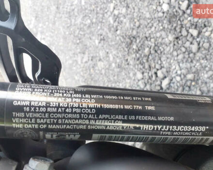 Черный Харлей-Дэвидсон FXBB, объемом двигателя 1.75 л и пробегом 7 тыс. км за 17400 $, фото 8 на Automoto.ua