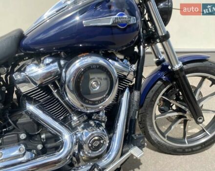 Синий Харлей-Дэвидсон FXLR, объемом двигателя 1.8 л и пробегом 1 тыс. км за 15600 $, фото 3 на Automoto.ua