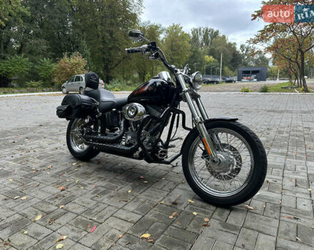 Черный Харлей-Дэвидсон Softail Deluxe, объемом двигателя 1.45 л и пробегом 18 тыс. км за 9000 $, фото 2 на Automoto.ua
