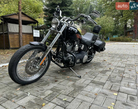 Черный Харлей-Дэвидсон Softail Deluxe, объемом двигателя 1.45 л и пробегом 18 тыс. км за 9000 $, фото 4 на Automoto.ua