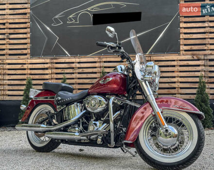 Красный Харлей-Дэвидсон Softail Deluxe, объемом двигателя 0 л и пробегом 16 тыс. км за 13900 $, фото 3 на Automoto.ua