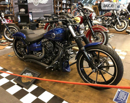 Синій Харлей-Девідсон Softail Deluxe, об'ємом двигуна 1.7 л та пробігом 12 тис. км за 30000 $, фото 1 на Automoto.ua