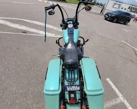 Зеленый Харлей-Дэвидсон Softail Deluxe, объемом двигателя 1.69 л и пробегом 43 тыс. км за 28000 $, фото 1 на Automoto.ua