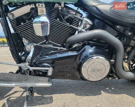 Зеленый Харлей-Дэвидсон Softail Deluxe, объемом двигателя 1.69 л и пробегом 43 тыс. км за 28000 $, фото 3 на Automoto.ua