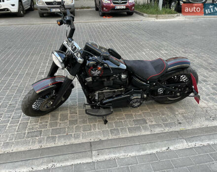 Черный Харлей-Дэвидсон Softail Slim FLS, объемом двигателя 1.7 л и пробегом 8 тыс. км за 21050 $, фото 3 на Automoto.ua