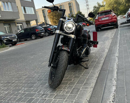 Черный Харлей-Дэвидсон Softail Slim FLS, объемом двигателя 1.7 л и пробегом 8 тыс. км за 21050 $, фото 4 на Automoto.ua