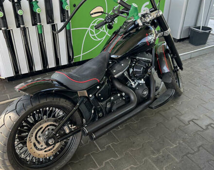 Черный Харлей-Дэвидсон Softail Slim FLS, объемом двигателя 1.7 л и пробегом 8 тыс. км за 21050 $, фото 7 на Automoto.ua
