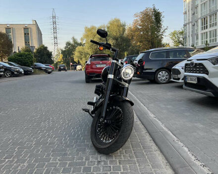 Черный Харлей-Дэвидсон Softail Slim FLS, объемом двигателя 1.7 л и пробегом 8 тыс. км за 21050 $, фото 5 на Automoto.ua