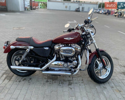 Красный Харлей-Дэвидсон XL 1200C, объемом двигателя 1.2 л и пробегом 40 тыс. км за 8000 $, фото 8 на Automoto.ua