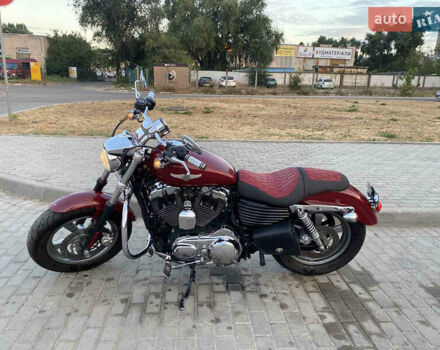 Красный Харлей-Дэвидсон XL 1200C, объемом двигателя 1.2 л и пробегом 40 тыс. км за 8000 $, фото 3 на Automoto.ua