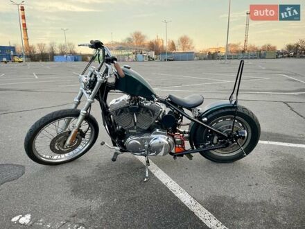 Зеленый Харлей-Дэвидсон XL 1200C, объемом двигателя 1.2 л и пробегом 20 тыс. км за 11200 $, фото 1 на Automoto.ua