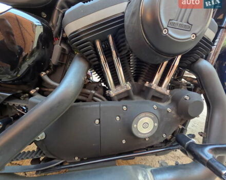 Синий Харлей-Дэвидсон XL 883N, объемом двигателя 0.88 л и пробегом 23 тыс. км за 8500 $, фото 5 на Automoto.ua