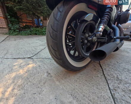 Синий Харлей-Дэвидсон XL 883N, объемом двигателя 0.88 л и пробегом 23 тыс. км за 8500 $, фото 2 на Automoto.ua