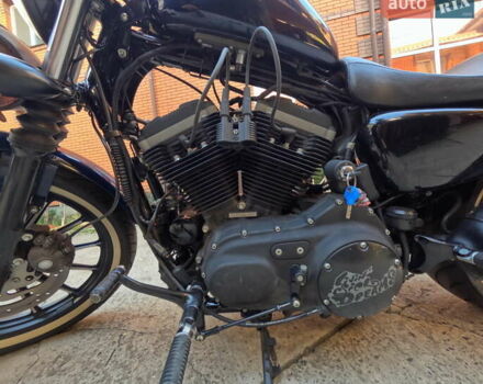 Синий Харлей-Дэвидсон XL 883N, объемом двигателя 0.88 л и пробегом 23 тыс. км за 8500 $, фото 8 на Automoto.ua