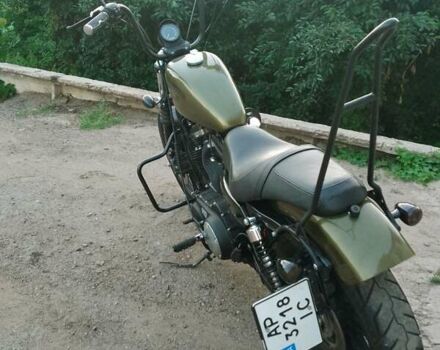 Зеленый Харлей-Дэвидсон XL 883N, объемом двигателя 0.88 л и пробегом 47 тыс. км за 7000 $, фото 3 на Automoto.ua
