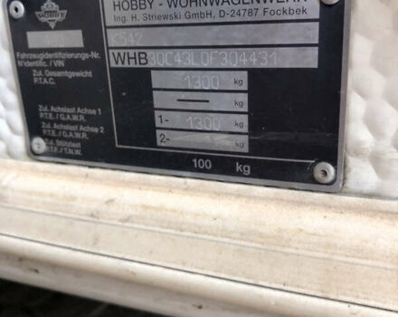 Хобби Wohnwagenwerk 2003 в Кривом Роге на Automoto.ua Белый Хобби Wohnwagenwerk, объемом двигателя 0 л и пробегом 2 тыс. км за 9500 $, фото 24 на Automoto.ua