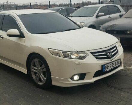 Белый Хонда Аккорд, объемом двигателя 2.4 л и пробегом 210 тыс. км за 9500 $, фото 11 на Automoto.ua