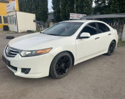 Белый Хонда Аккорд, объемом двигателя 2.4 л и пробегом 204 тыс. км за 4650 $, фото 1 на Automoto.ua