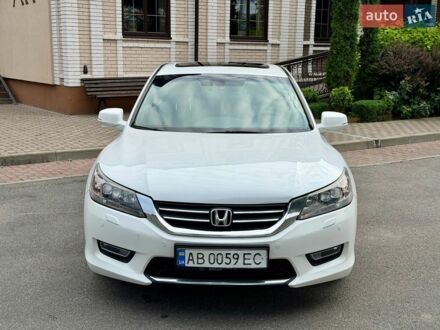 Белый Хонда Аккорд, объемом двигателя 2.4 л и пробегом 158 тыс. км за 11999 $, фото 1 на Automoto.ua