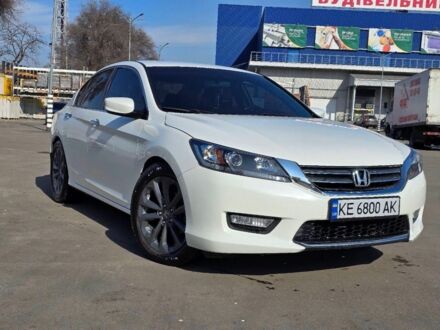 Хонда Аккорд 2014 у Дніпро (Дніпропетровську) на Automoto.ua Білий Хонда Аккорд, об'ємом двигуна 2.4 л та пробігом 203 тис. км за 12200 $, фото 1 на Automoto.ua