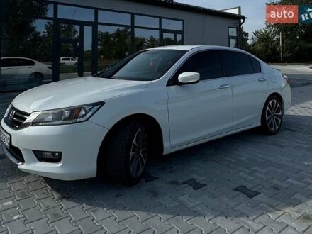Белый Хонда Аккорд, объемом двигателя 2.36 л и пробегом 128 тыс. км за 11500 $, фото 1 на Automoto.ua