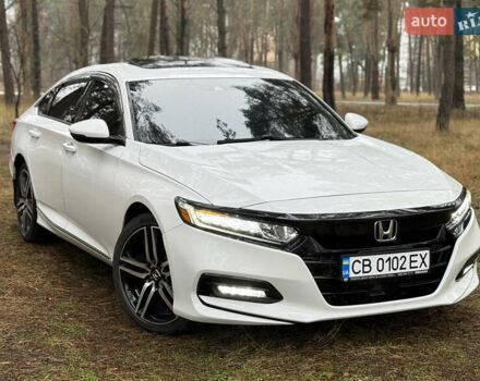Белый Хонда Аккорд, объемом двигателя 2 л и пробегом 48 тыс. км за 19500 $, фото 1 на Automoto.ua