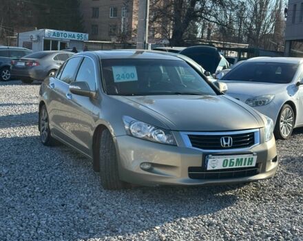 Бежевый Хонда Аккорд, объемом двигателя 2.4 л и пробегом 235 тыс. км за 7200 $, фото 2 на Automoto.ua