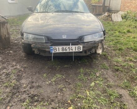 Черный Хонда Аккорд, объемом двигателя 2 л и пробегом 250 тыс. км за 590 $, фото 1 на Automoto.ua