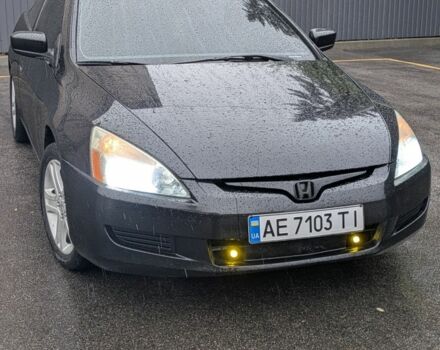 Черный Хонда Аккорд, объемом двигателя 2.4 л и пробегом 164 тыс. км за 5200 $, фото 1 на Automoto.ua