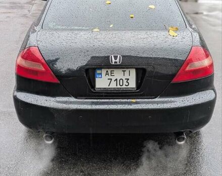Черный Хонда Аккорд, объемом двигателя 2.4 л и пробегом 262 тыс. км за 5300 $, фото 9 на Automoto.ua