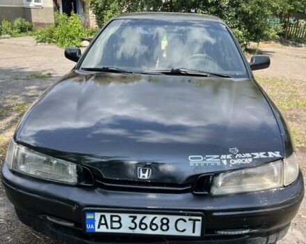 Черный Хонда Аккорд, объемом двигателя 2 л и пробегом 100 тыс. км за 1700 $, фото 3 на Automoto.ua