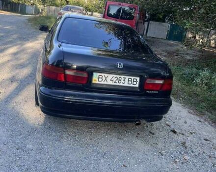 Черный Хонда Аккорд, объемом двигателя 2 л и пробегом 340 тыс. км за 2600 $, фото 5 на Automoto.ua