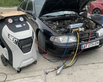 Черный Хонда Аккорд, объемом двигателя 2 л и пробегом 427 тыс. км за 2150 $, фото 4 на Automoto.ua