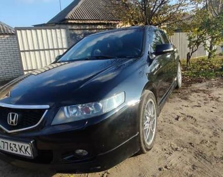 Черный Хонда Аккорд, объемом двигателя 2.35 л и пробегом 250 тыс. км за 5750 $, фото 4 на Automoto.ua