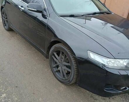 Черный Хонда Аккорд, объемом двигателя 2.4 л и пробегом 308 тыс. км за 6300 $, фото 10 на Automoto.ua